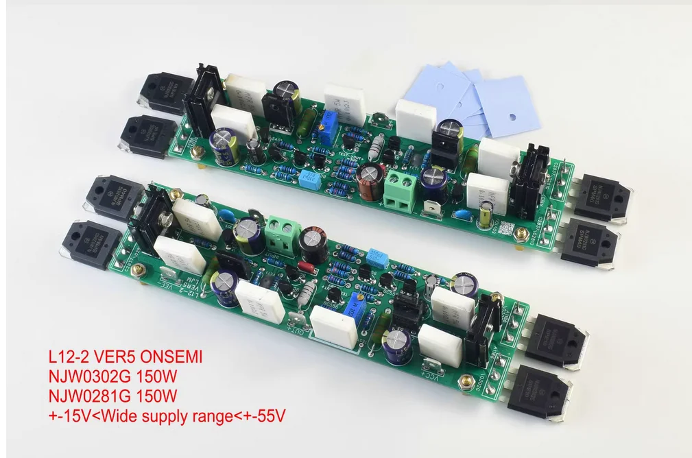 DIY kit of Ljm L12-2 Stereo Audio CLASS AB Power 2.0 Post-Amplifier Board