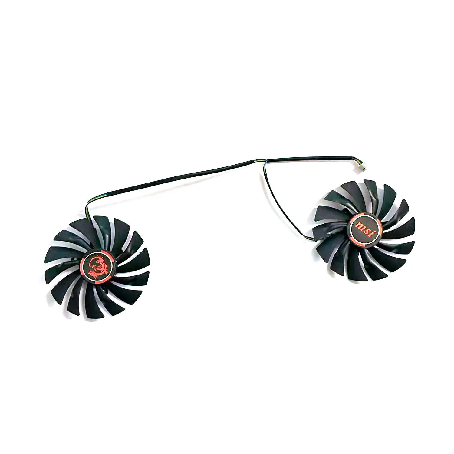 

New GPU fan 4PIN 95MM PLD10010S12HH DC 12V 0.4A suitable for MSI-r7-370-game graphics card fan graphics card fan