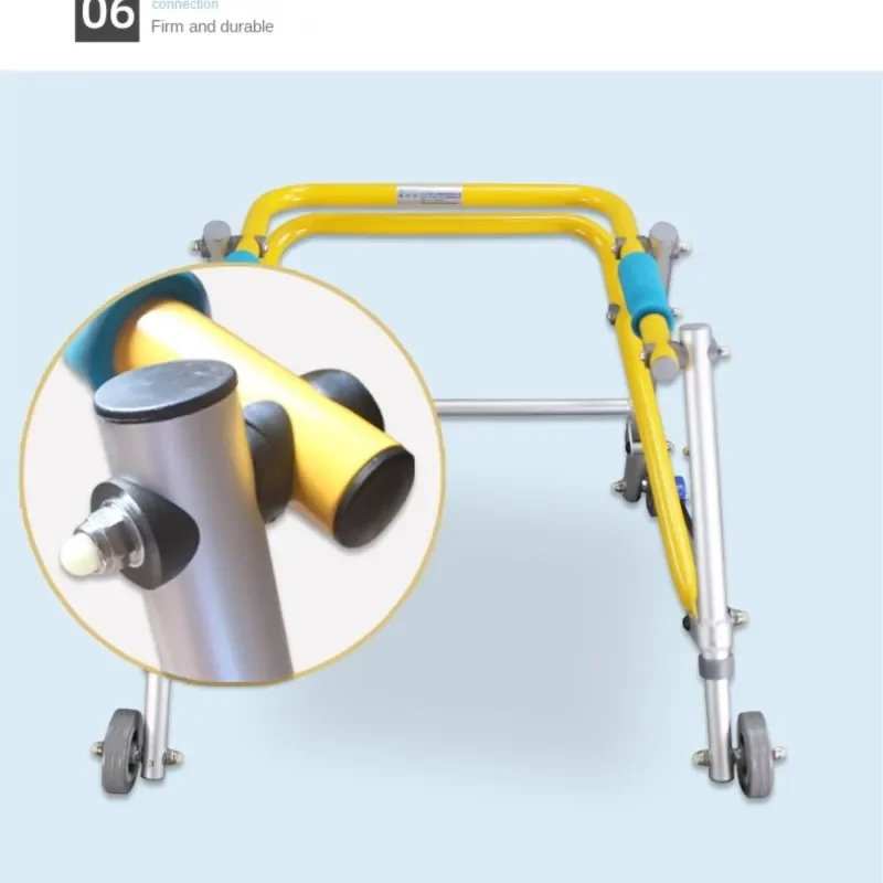 Walker Assist Lower Limb Training Stand Frame Walking Stick Rehabilitation Device For Children Infant Stroke Hemiplegia