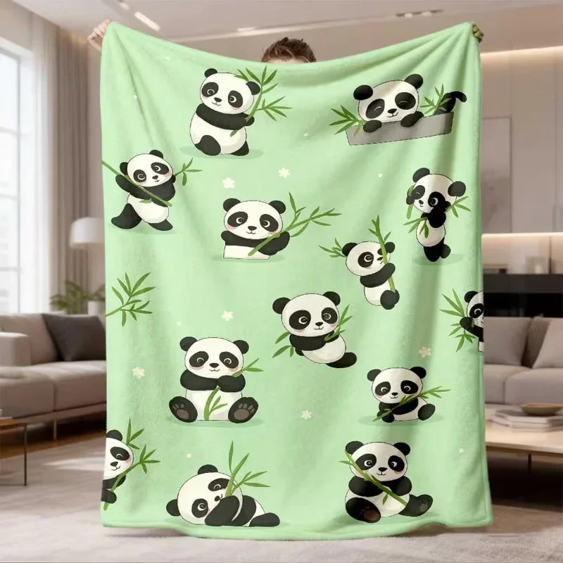 Cute Cartoon Teeth Dental Care Print Blanket Soft Teal Oral Hygiene Blanket Dentist Office Decor Nap Blanket