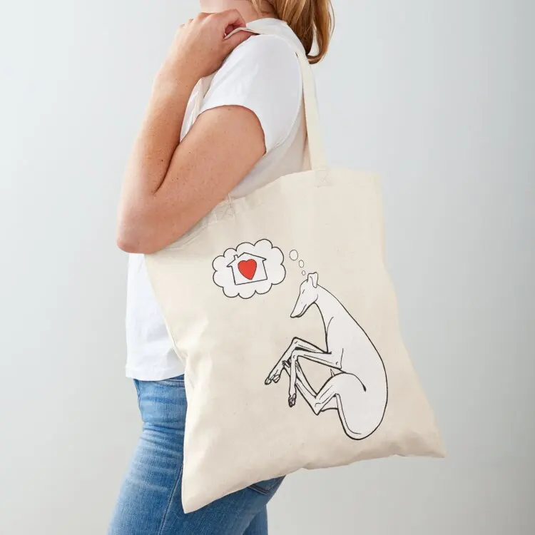 

Happy dreaming hound Tote Bag Gift bags ecological bags Canvas tote bags men