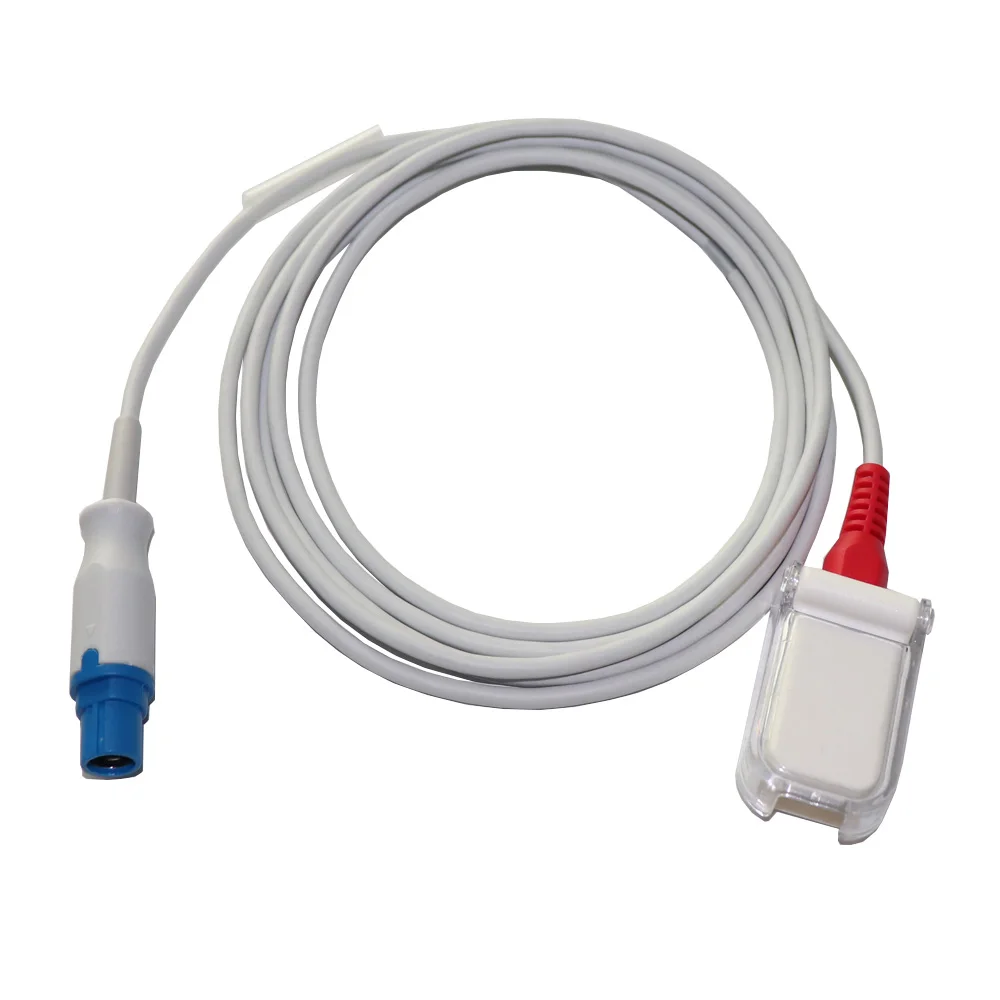 spo2 adapter cable , 7pin male - DB9 female,L=2.5m