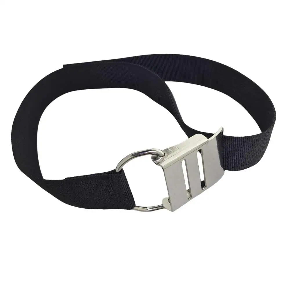 Scuba Diving Tank Band with SS Cam Lock Buckle Tech Cave Diving Cylinder Tank Band Belt Extinguisher Mounting Bracket
