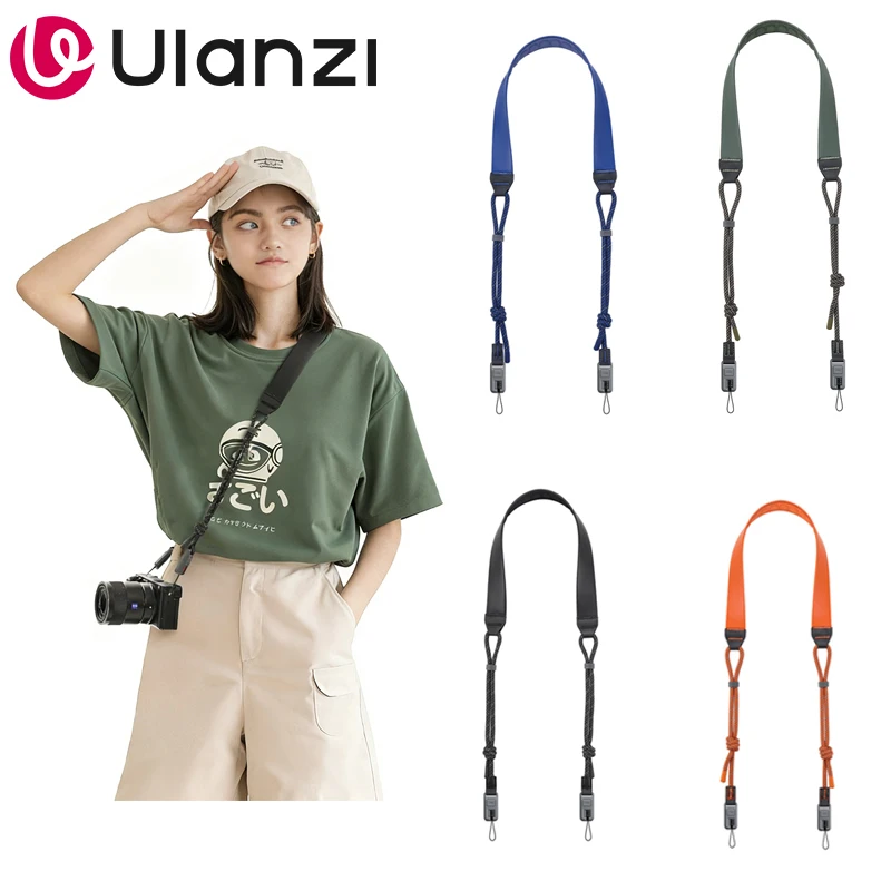 Ulanzi CSS2 Kamera-Hals-Schultergurt für DSLR-Kamera Sony Nikon Canon Fuji Pentax Panasonic Olympus Fotografie-Zubehör