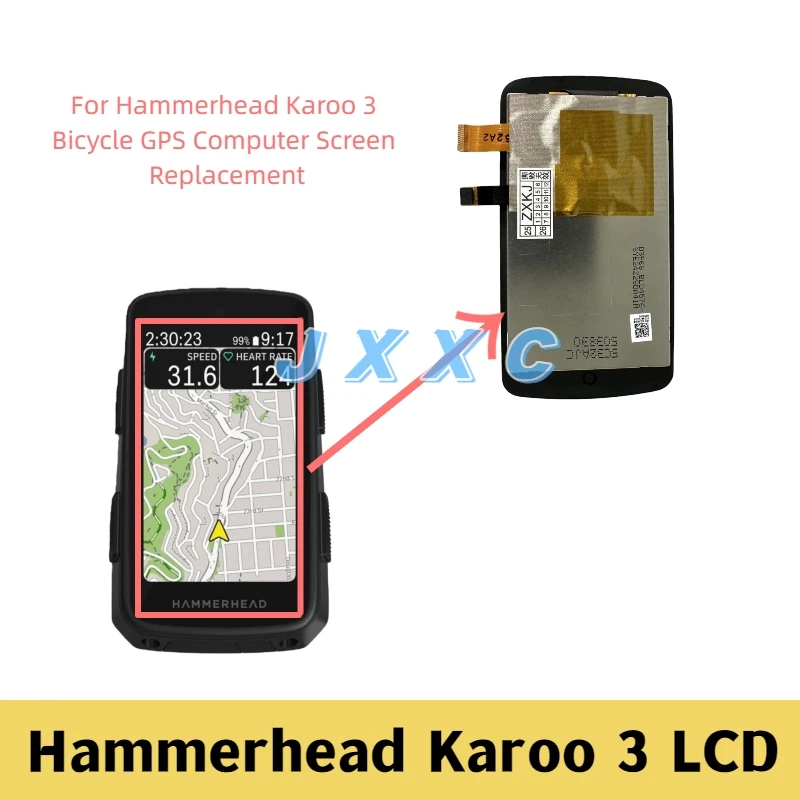 Suitable for Hammerhead Karoo 3 Bicycle GPS Computer LCD display screen