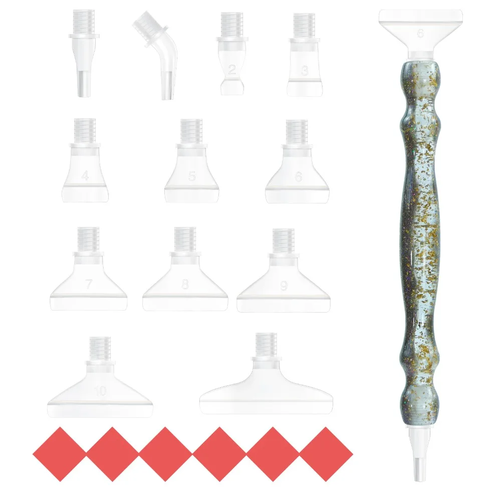 Diamond Painting Art 5D Resin Diamond Painting Pen DIY Craft Diamond Painting Tool Multi Placers Point Drill Pens