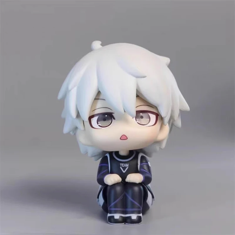 Anime Blue Lock Figures GK Chigiri Hyoma Nagi Seishiro Action Figures Q Version PVC Model Collection Ornament Toys Birthday Gift