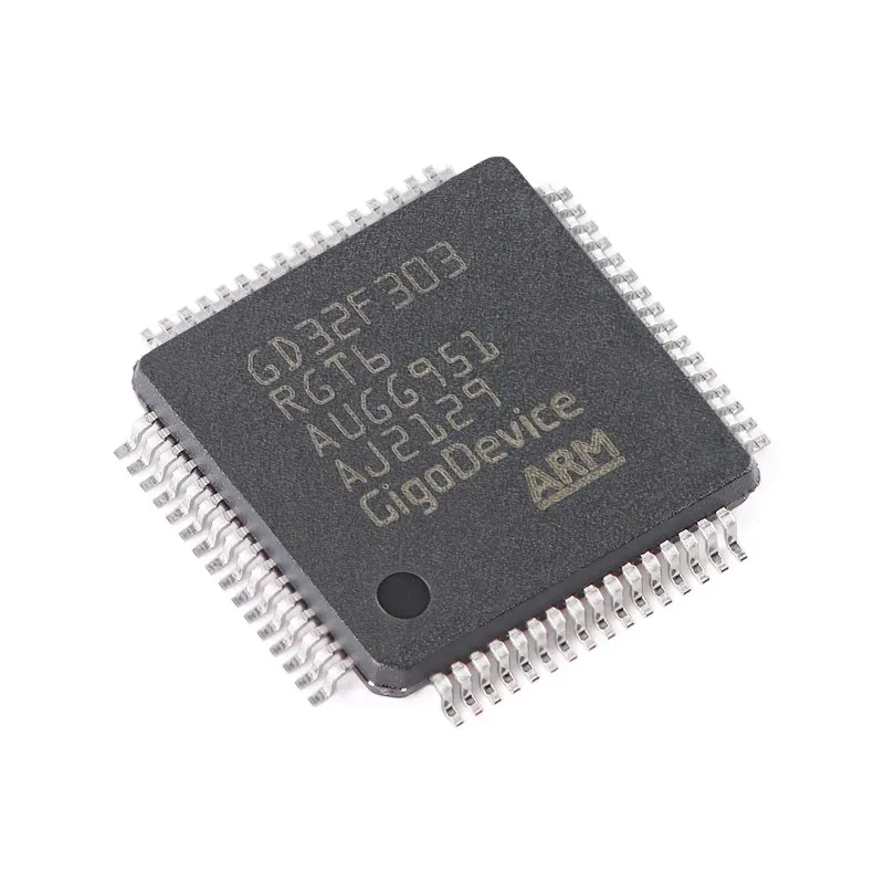 

5PCS NEW Original Integrated Circuits GD32F303 GD32F303RGT6 ic chip LQFP-64 ICs MCU Microcontroller
