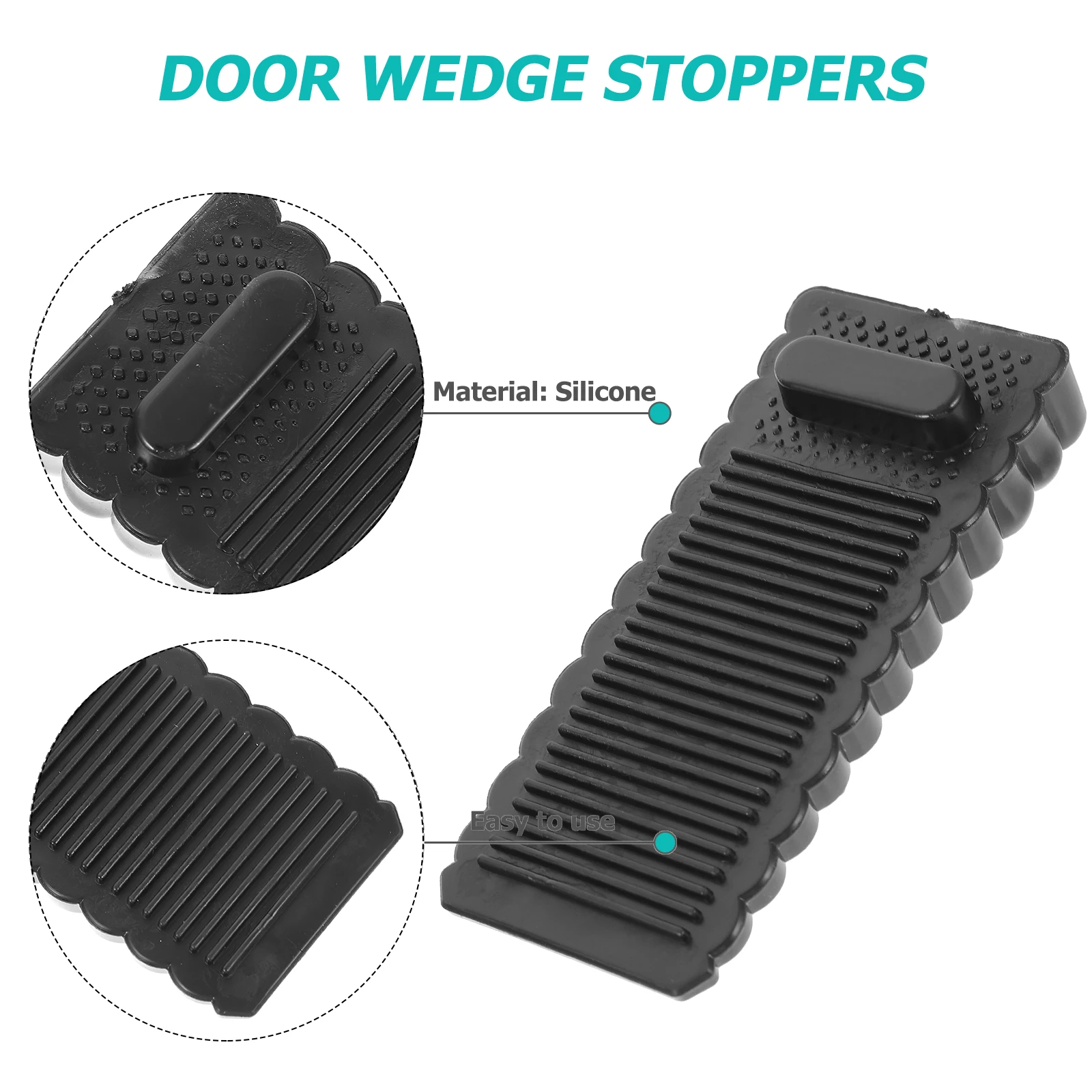 

10 шт., дверной стопор для дома, премиум-качество, безопасные дверные клиновые стопоры без гвоздей для дома, долговечные, практичные, бытовые