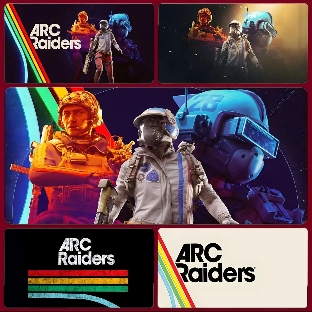 Game Shooter Arc Raiders Mouse Pad Large Gaming Mousepad with Stitched Edges Thickened Desk Mat PC