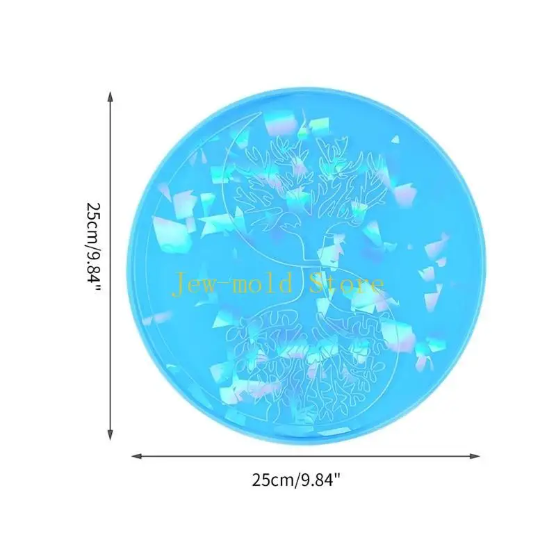 C71B البلوري شجرة المجسم الكريستال من الحياة الحرف الحرف السيليكونة مناسبة لاتبوكسي ديي الحرف المجوهرات صنع ديكور المنزل
