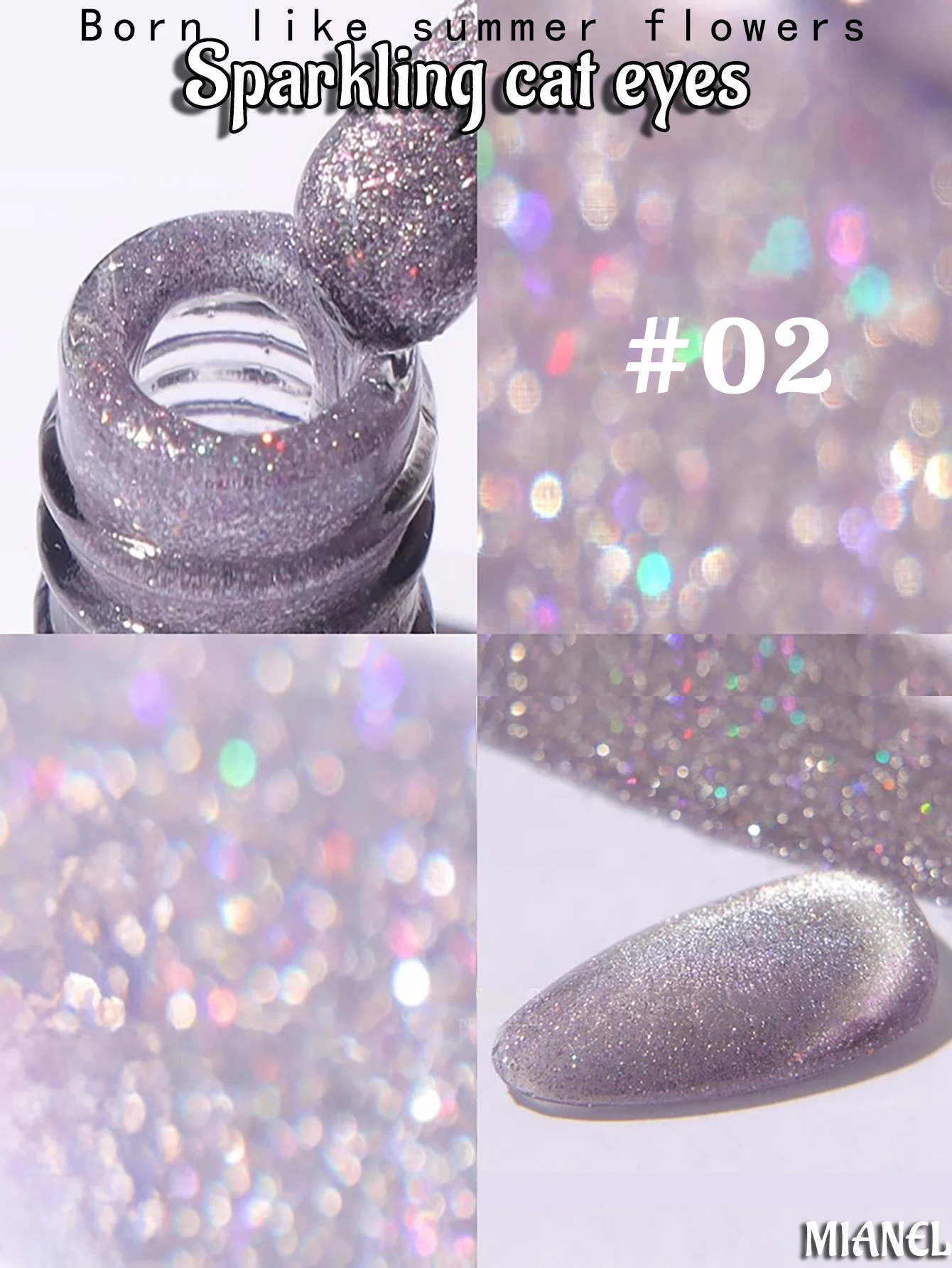 MN 12ML Top Selling Color Crystal Stone Small Light Bulb Explosive Glitter Cat Eye Gel Nail Polish At Home,Gifts For Woman