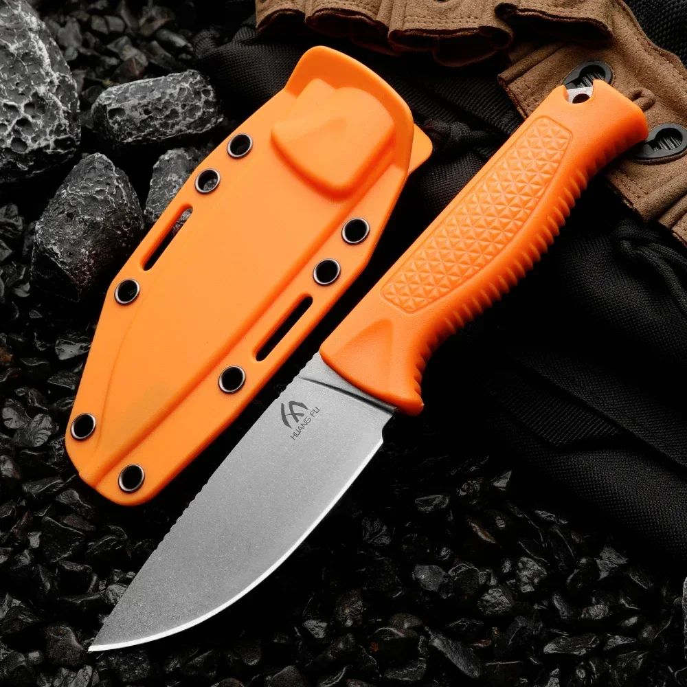 Premium CPM-S30V Fixed Blade Outdoor Knife for Camping and Hunting with Tough Wilderness Survival Features