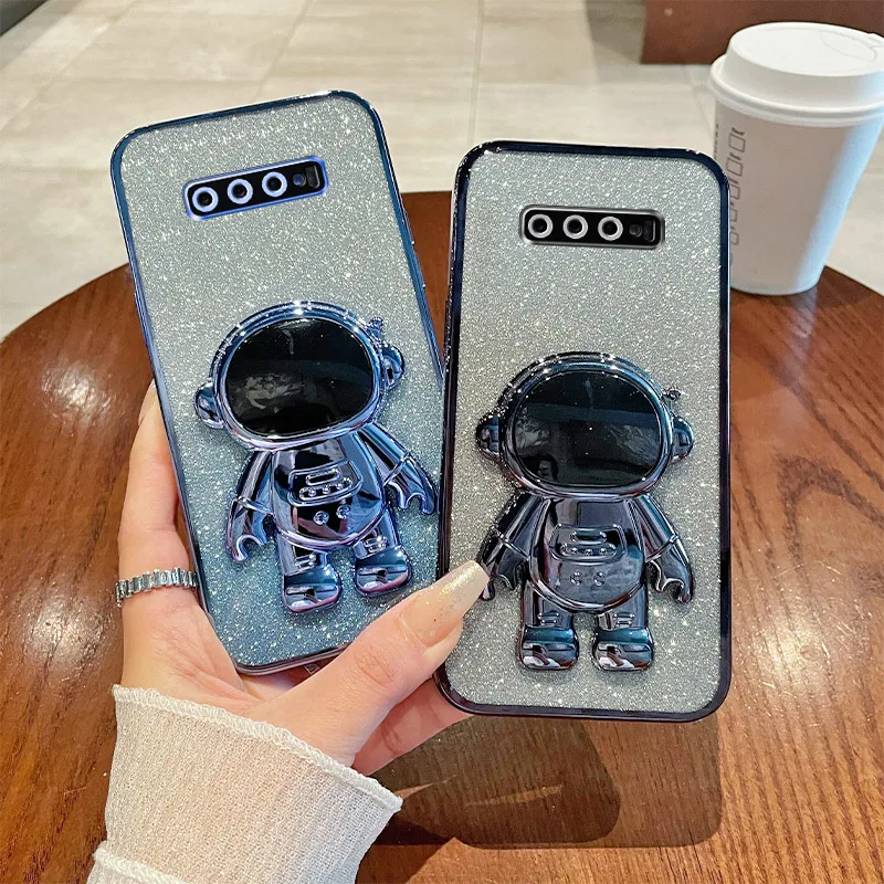 반짝이는 우주 비행사 휴대폰 케이스 이미지