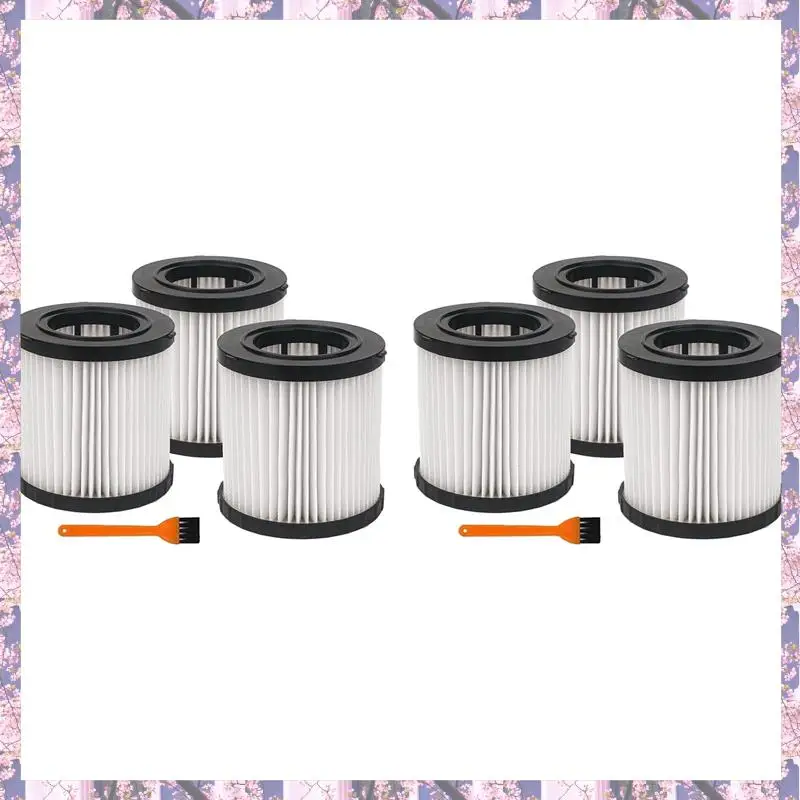 

A59P Новый 6 шт. DCV5801H вакуумный фильтр Hepa для магазина Vac DCV580 DCV581H DCV5801H вакуумные картриджные фильтры для влажной/сухой уборки