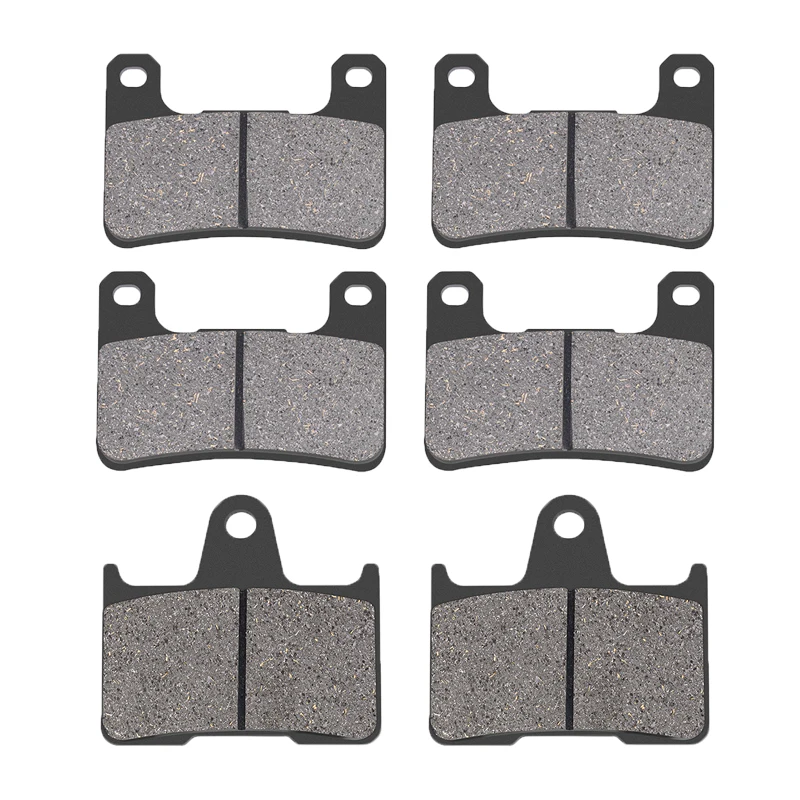 Motorcycle Front and Rear Brake Pads For SUZUKI GSXR600 GSXR750 GSXR1000 K4 K5 XK5 K6 ZK4 Radial Caliper 2004 2005 2006