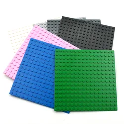 Building Blocks Double-sided Base Plate 16x16 91405 Assemble Parts MOC Bricks Baseplate Idea House Construction Board