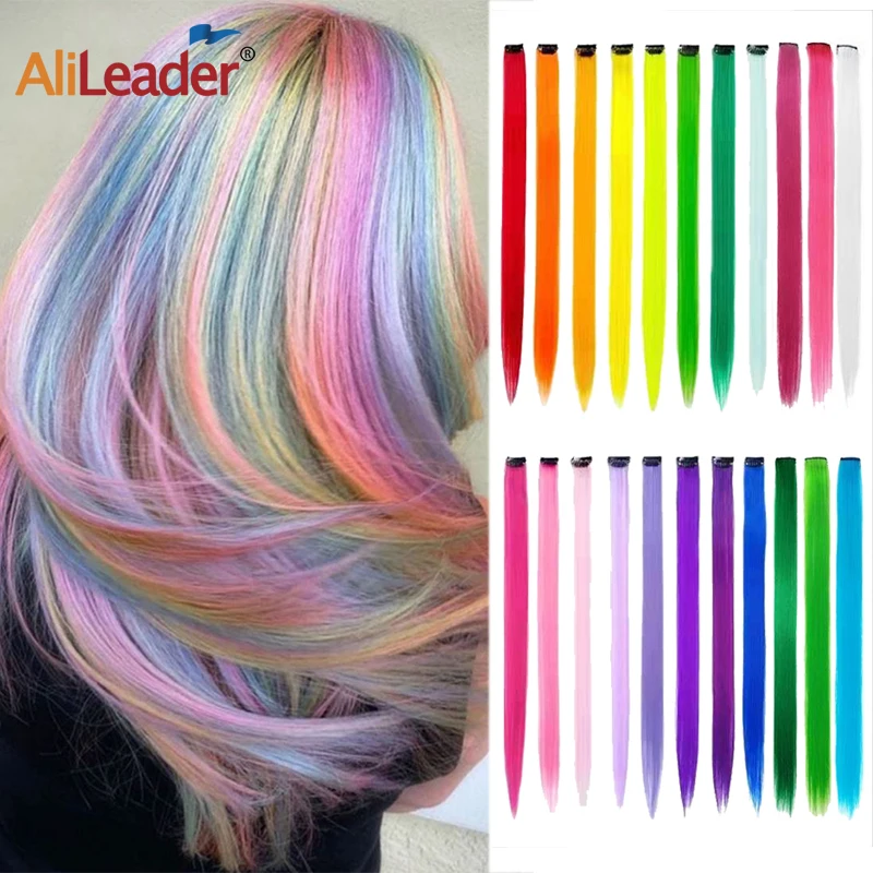 

Синтетические волосы для наращивания, 20 дюймов, 57 цветов, цельный зажим для наращивания волос, длинные прямые искусственные шиньоны для наращивания волос для женщин