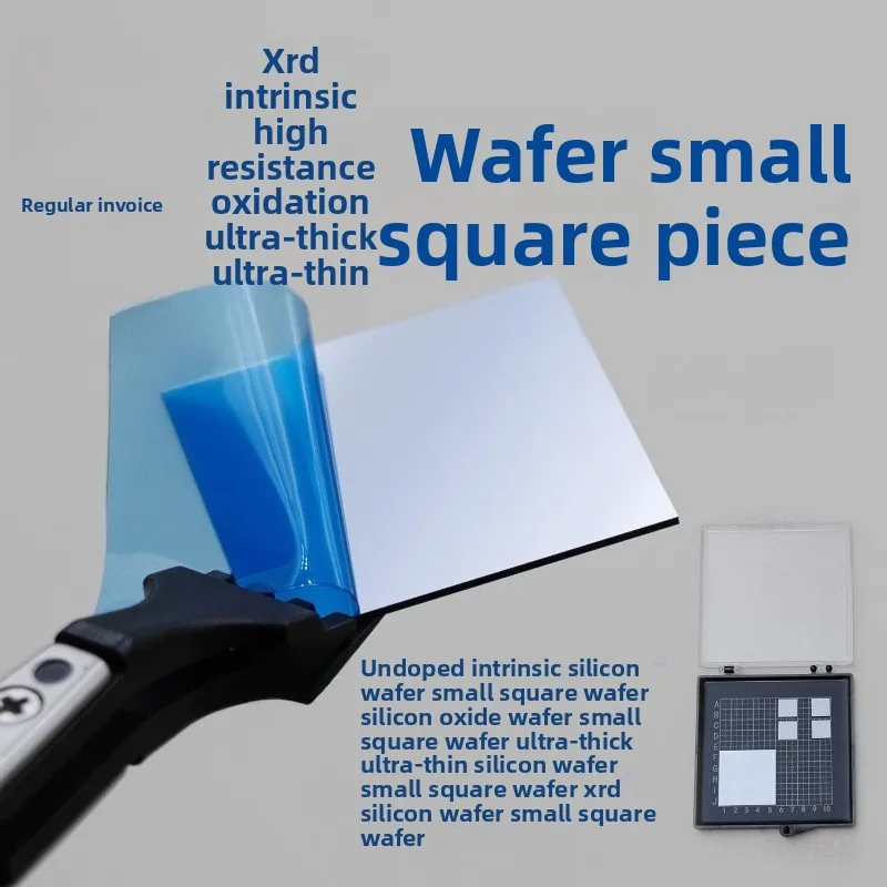 Wafer de silício SEM AFM XRD XPS PFM UPS wafer de silício monocristalino de alta pureza substrato de microscópio eletrônico de digitalização Raman