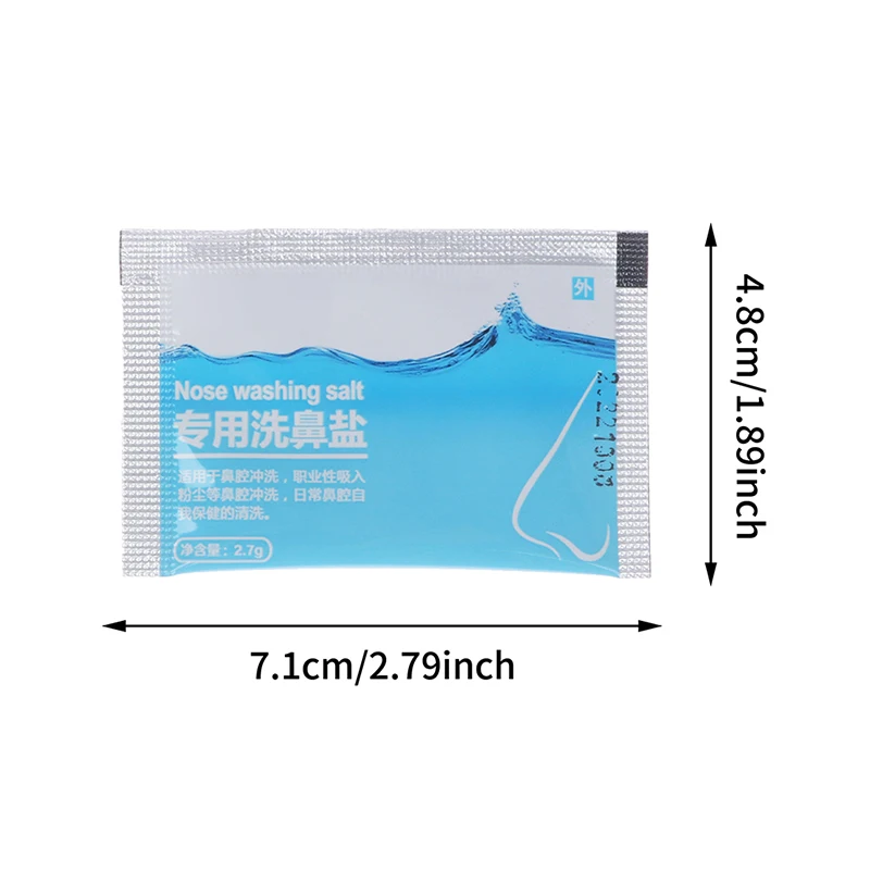 Nasal Wash Salt Rinse Mix Allergic Rhinitis Relief Nose Cavity Protector Irrigation Adults Children Nose Cleaner