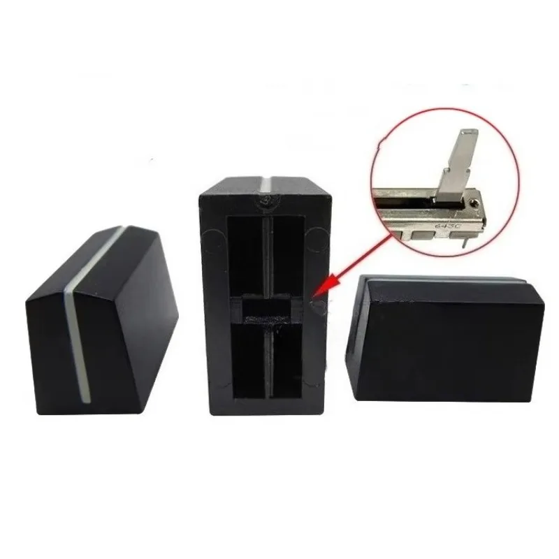 1pcs，Straight slide potentiometer push cap，Applicable models：DJM300 350 400 500 600 700 750 800 1000