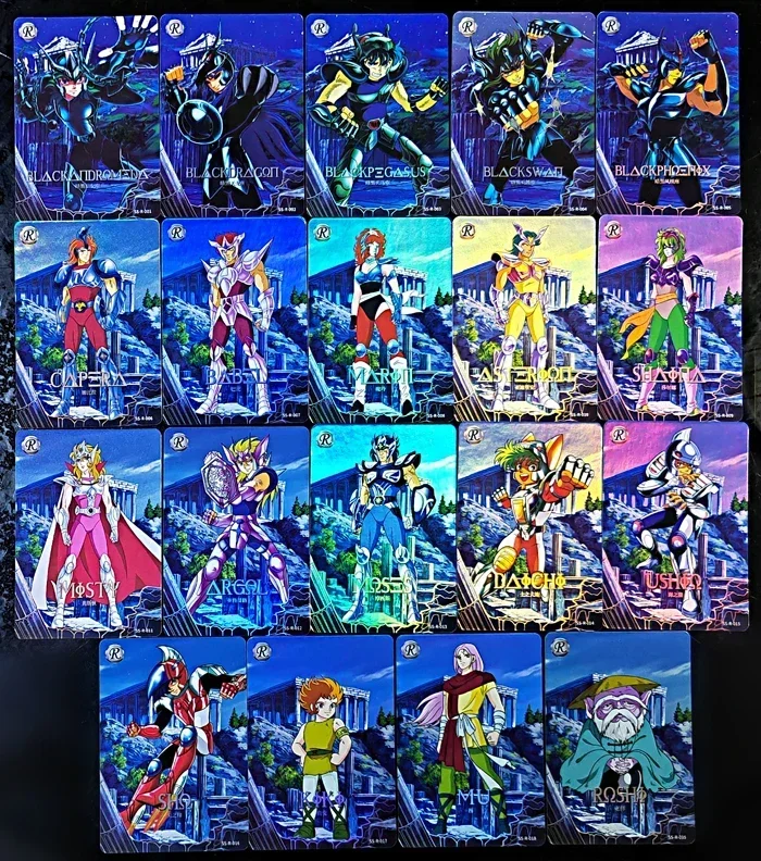 KAYOU 91PCS/1 Box Saint Seiya Cards Full Set Latest Genuine Original Anime Characters Collectibles Gift Children\'s Toys