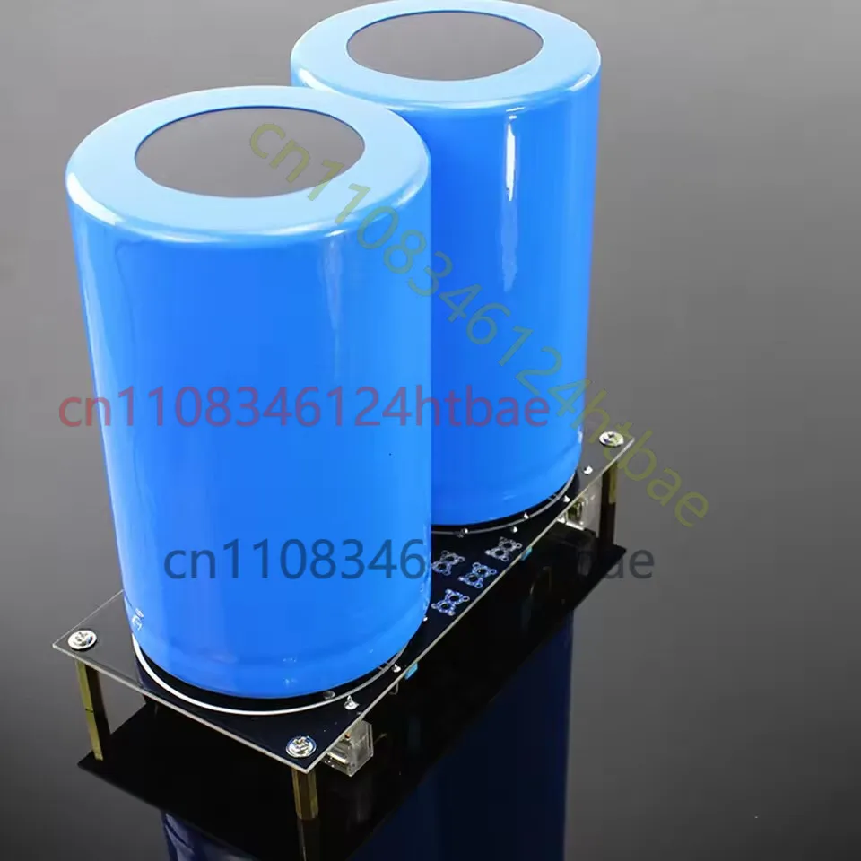For Amplifier Power Board, 90*77mm 75V 67000UF X2 Rectifier Filter Capacitor Board Audio Amplifier Power Supply Filter Board