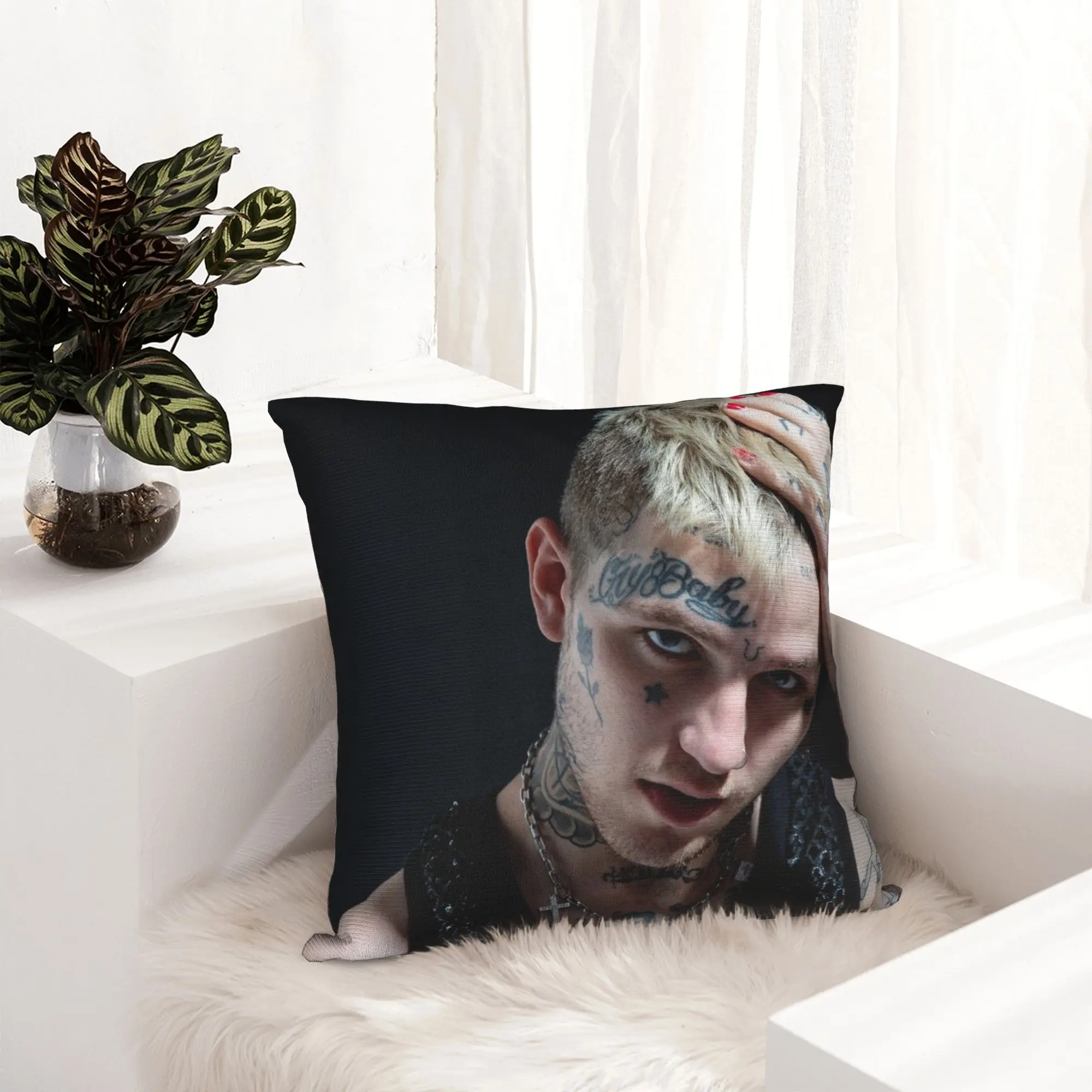 ليل اللمحة المخدة لينة غطاء وسادة بوليستر ديكور كيس وسادة غطاء مقعد انخفاض الشحن 40X40cm