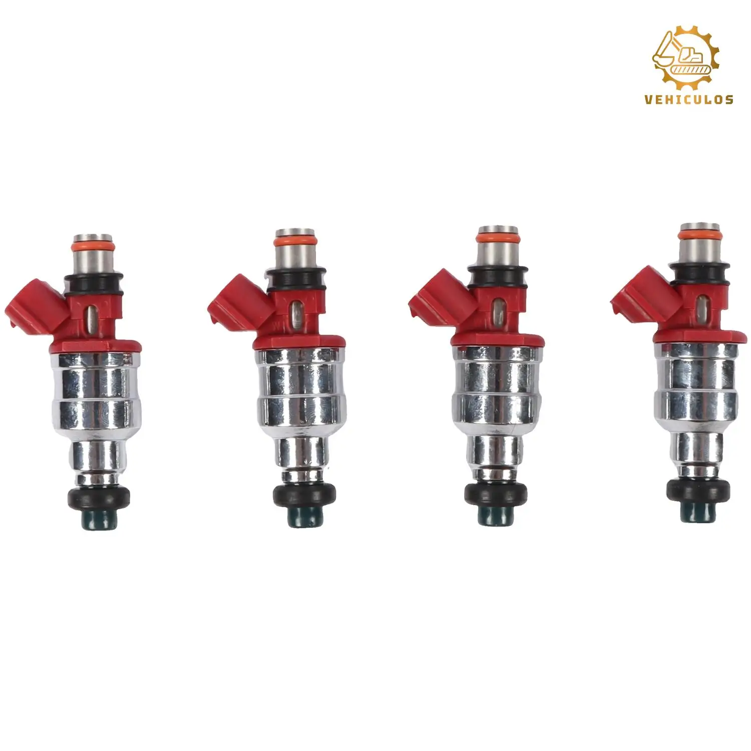 

4 шт. топливные форсунки 23250-35040 для Toyota 4Runner Pickup 2.4L I4 1989-1995 OEM Denso Замена FJ522