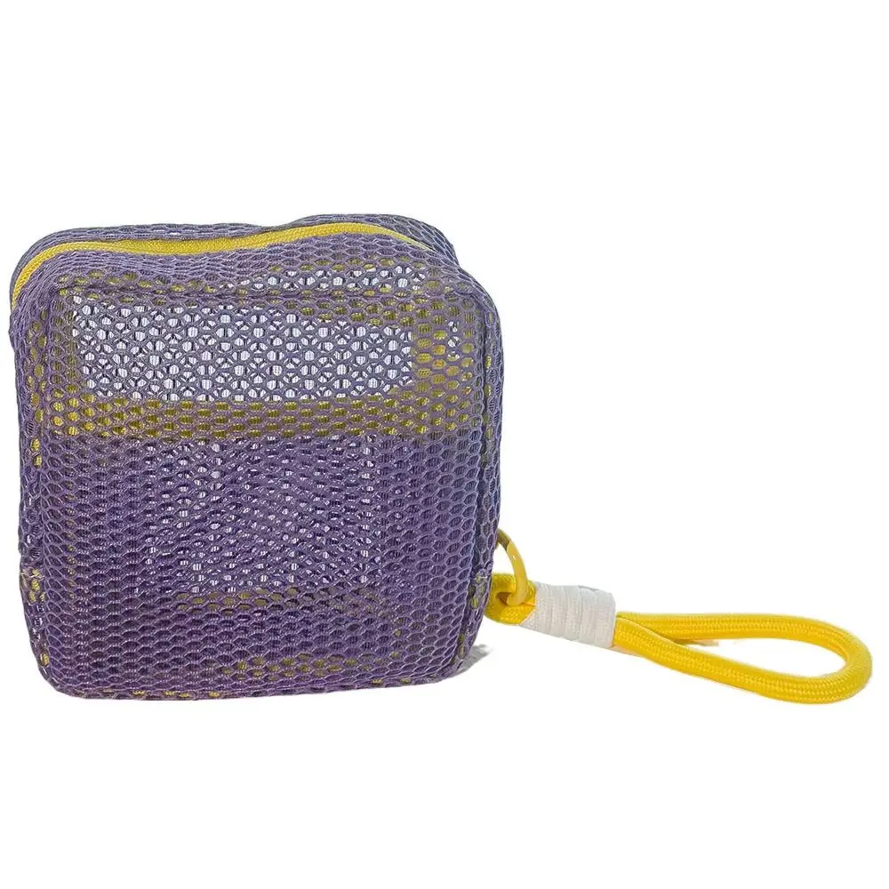 

Handle Mesh Zipper Bags Washable Transparent Portable Makeup Pouch Reusable Multi-purpose Square Toiletry Bag Daily