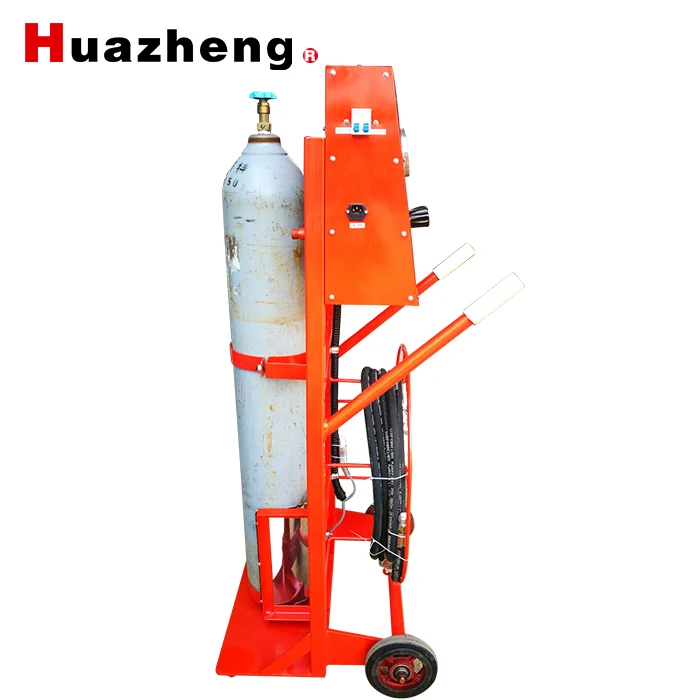 Huazheng SF6 Inflator Gas Vacuumizing and Filling Device  SF6 Hand-pushed Inflatable Testing Equipment