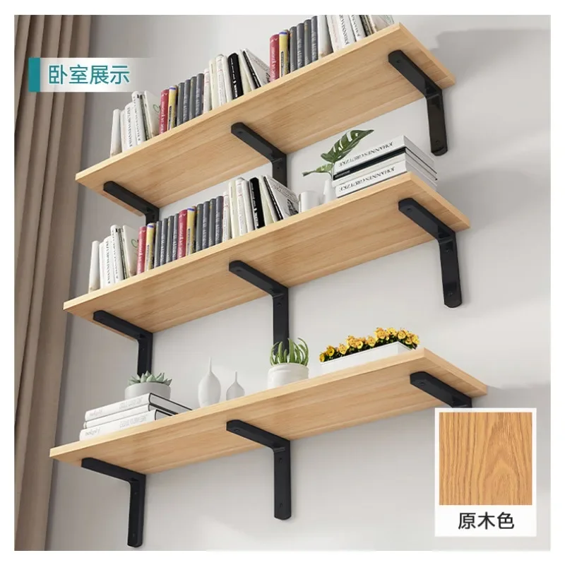 Wooden wall shelf one-wordectangular shelf laminateardrobe cabinet storage baffle
