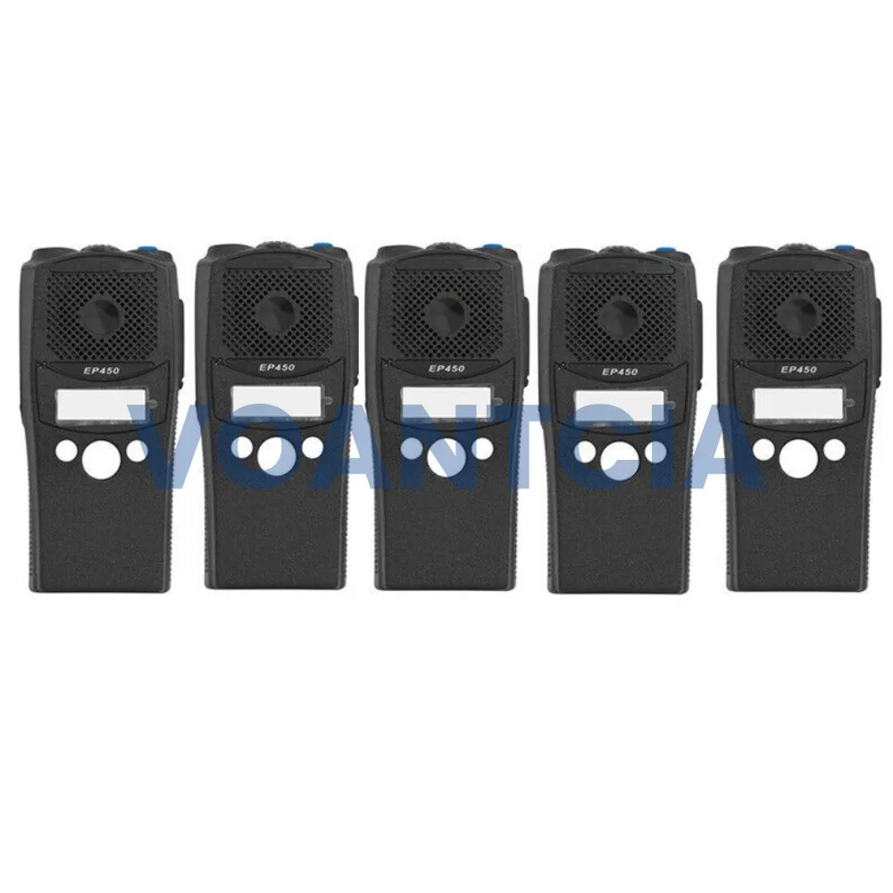 

5pcs Limited-Keypad Housing Case Cover Kit with Knob for EP450 PR400 Radio Replacement Walkie Talkie Accessories