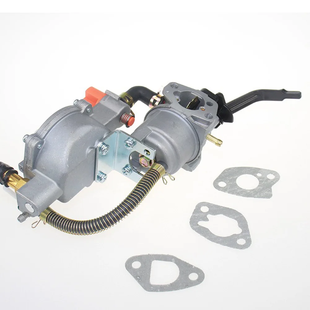 

Карбюратор для генератора 168F, двухтопливный, для переоборудования, как показано на фото, совместим с природным газом