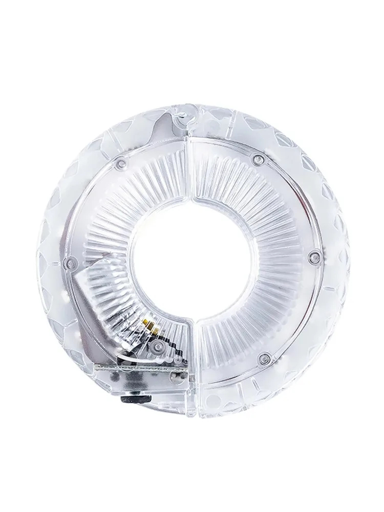 AliExpress NONE 1PC LED Bicycle Wheel Light Rechargeable Front/Rear Hub Spoke Light with 7 Colors 18 Modes for Kids Balance Adult Bikes