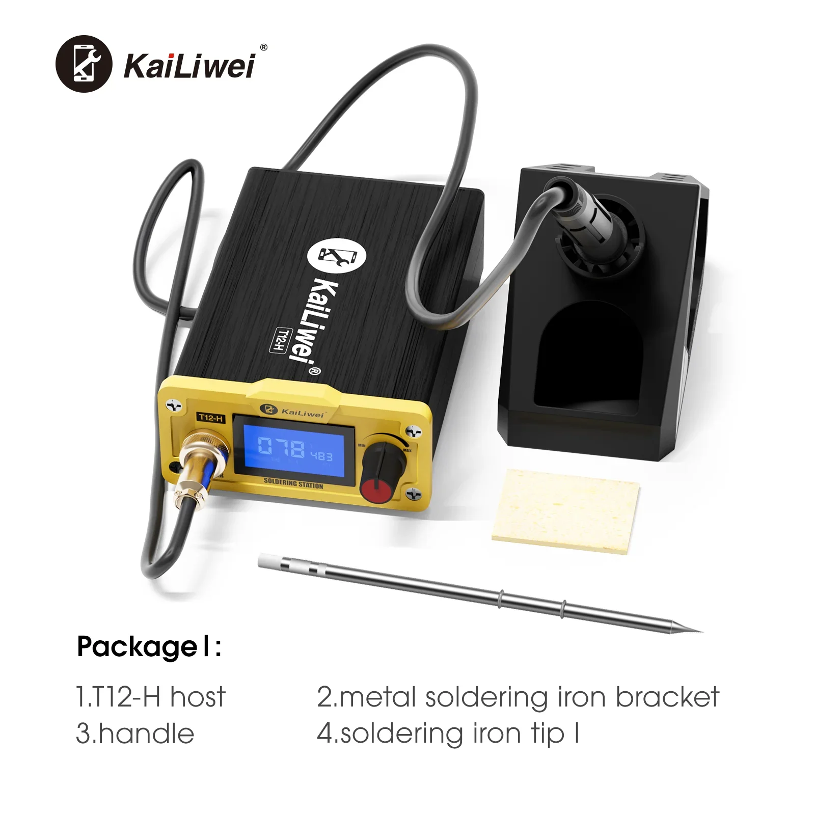 Kailiwei T12 STM32 Digital Soldering Station Fast Hot Electronic Soldering Iron OLED PCB Phone Board Welding Repair Tool
