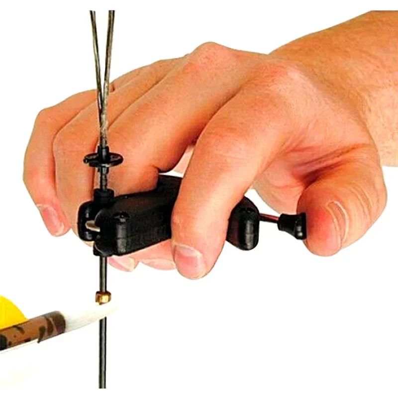 1PC Black Arrow Release Aid Thumb Style Bow String Hunting Shooting For Beginner Youth Archery Bow Hunting