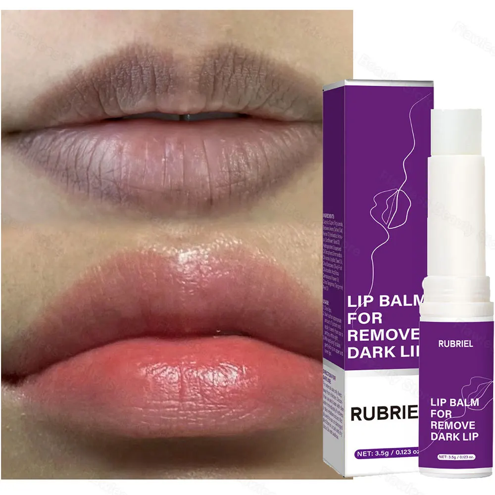 

Dark Lips Remover Balm Fast Lip Brightening Serum Stick Tinted Lip Moisturizer Lighten ExfoliateOvernight Repair Lip Care Mask