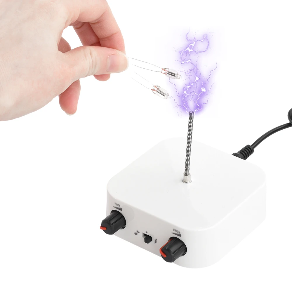 Alto-falante multifuncional de bobina Tesla Music Tesla, iluminação de transmissão sem fio, produtos experimentais de ciências e educação