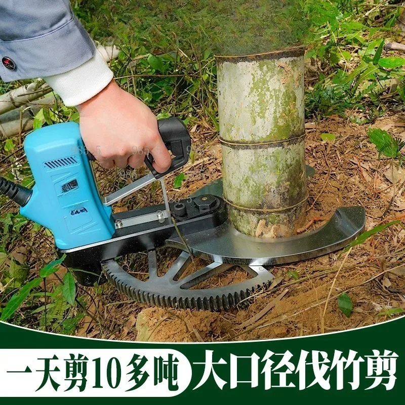 Professional Grade Sawing Tool, Electric Bamboo Cutting Machine, Efficient Bamboo Processing