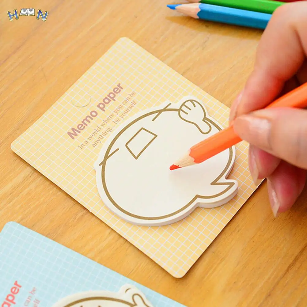 Kawaii Totoro Planner Stickers Sticky Notes Cute Korean Stationery Office Supplies Scrapbooking Memo Pad Sticky Markers 1 Sheet