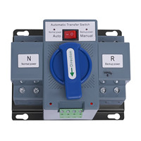 Double Power Automatic Change-over Switch AC 220V 50/60HZ Fast Switching