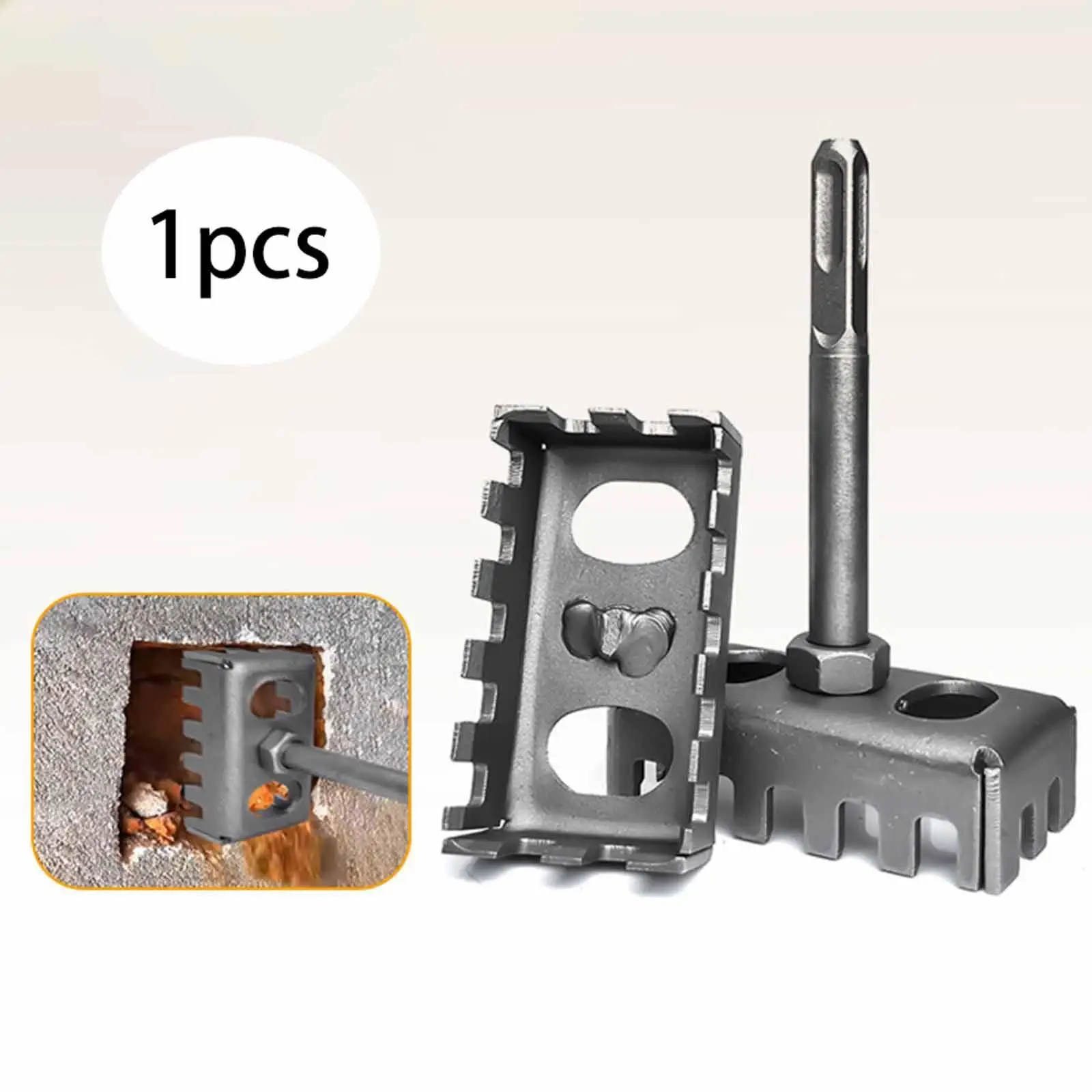 Socket Punch Square Slot Cutter Socket Slot Cutter Carving Outlet Box Cutout Tool for Home