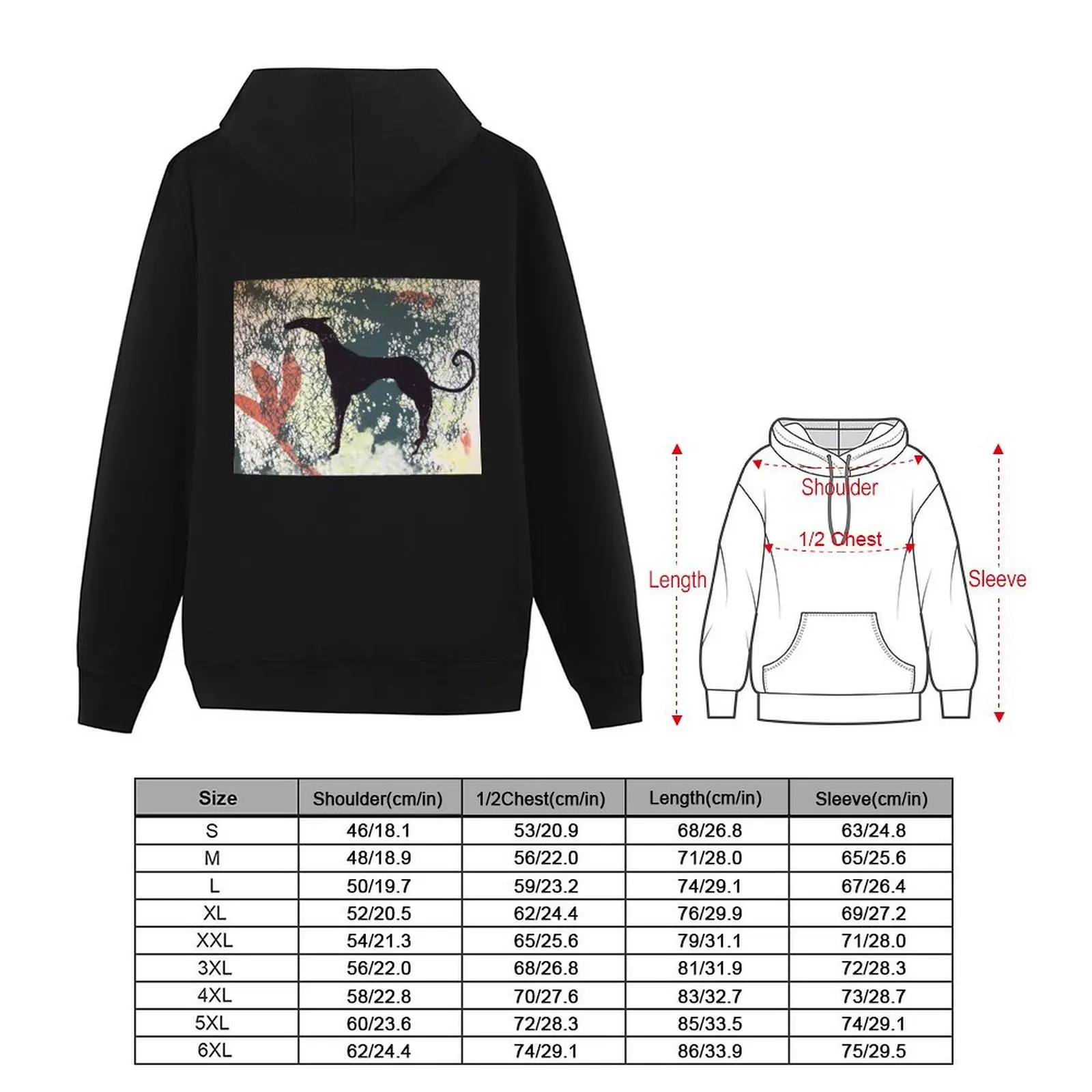 Egyptian Greyhound Hoodie men wear korean clothes men clothes autumn clothes autumn hoodie