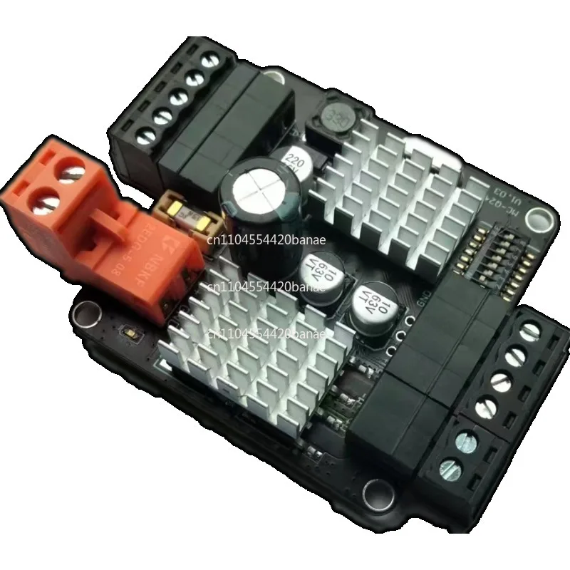 12V/24V/36V DC brushed motor driver control board with limit forward and reverse speed regulation RS485