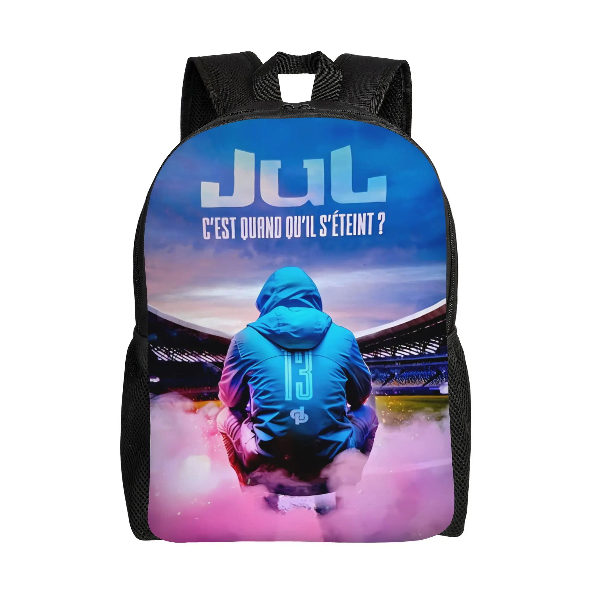 

Рюкзак France Rapper Music JUL, эстетичные рюкзаки, женские легкие школьные сумки для университета, высококачественный рюкзак