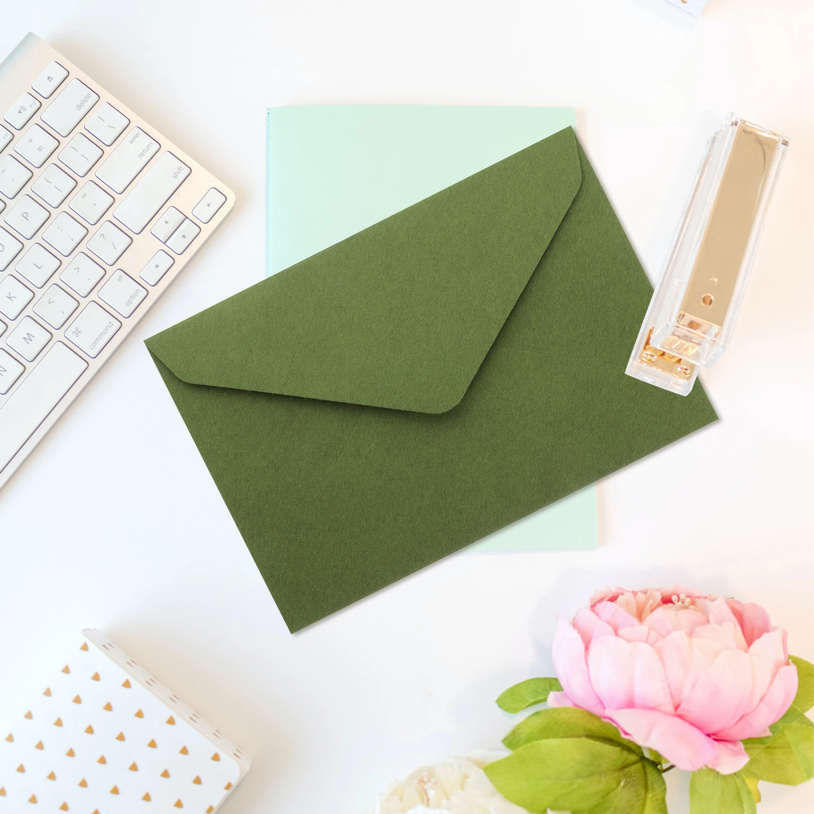 40Pcs Vintage Envelopes for Wedding Invitations Elegant Design Blank Envelopes for Birthday Party Holiday Events