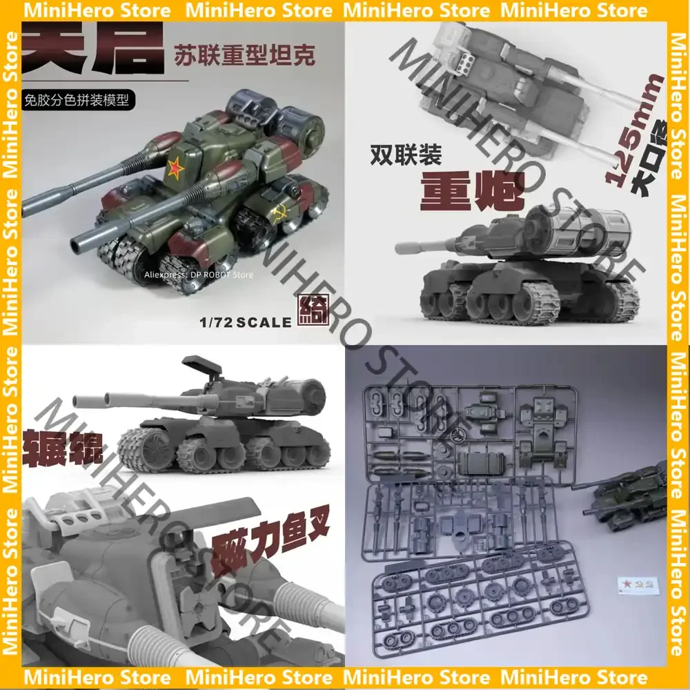 

In Stock Original Command & Conquer Red Alert 3 Soviet Heavy Tank Apocalypse 1:72 Diecast Military Display