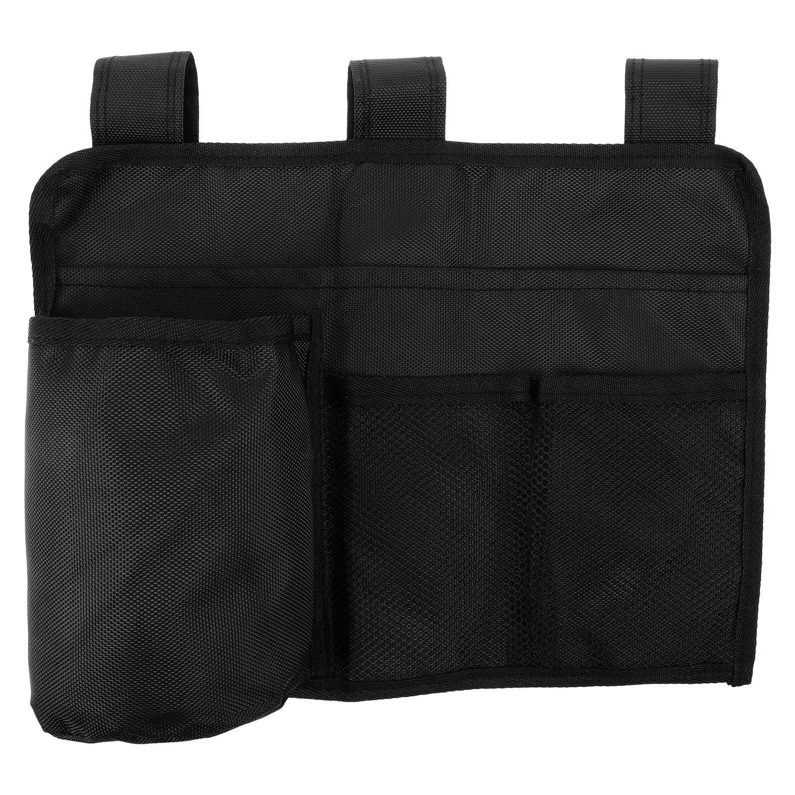 

Portable Storage Bag for Beach Chair Outdoor Chairs College Dorm Cup Holder Wheelchair Attachment Foldable Bedside Storage