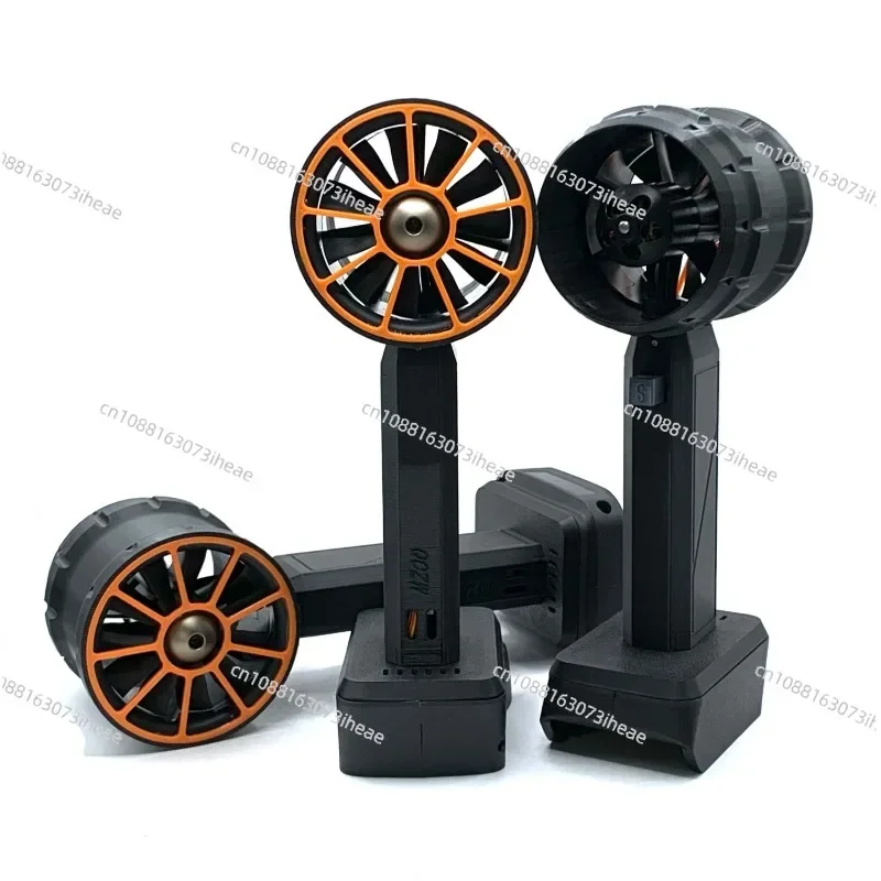 64mm High-Power Turbo Fan, Industrial Blower for Car Drying - Compatible with 20V/18V Tool Battery Systems